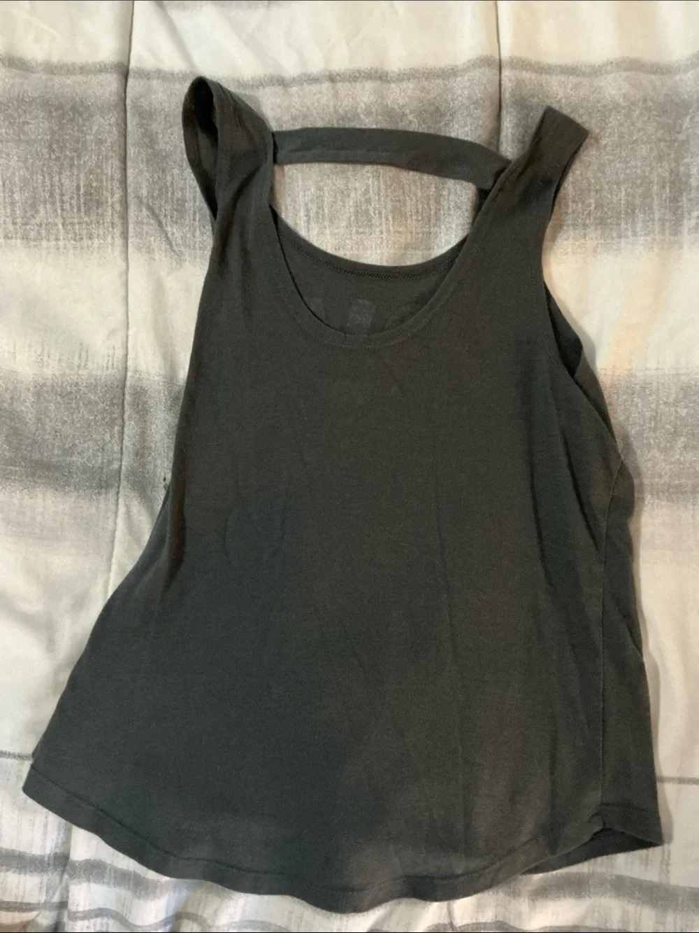 Justice Black Tank Top with Pink and Gold Sequin 'LOVE OUT LOUD'